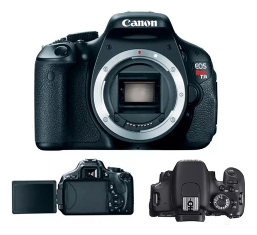 Camera Canon Rebel T3i + Kit (3015 Cliques)