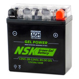 Batería Nsk De Gel 12n5l Suzuki Gixxer Gsx | Gs125 | Gn125 F