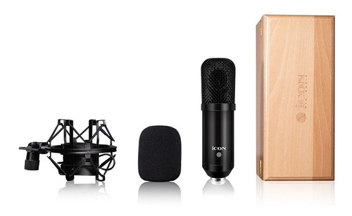 Microfono Condenser Icon M5 Incluye Araña Antipop Estuche