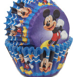 Capacillos De Mickey Mouse Para Cupcakes 100 Unidades
