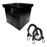 Caja Delivery Reforzada + Par De Sunchos Motos Coyote