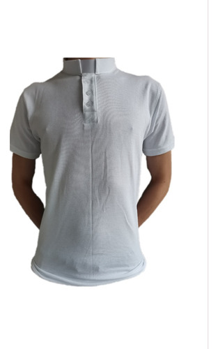 Playera Clerical Tipo Polo, Polo Clerical