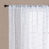 Vangao Cortinas Transparentes Blancas De 84 Pulgadas De Larg