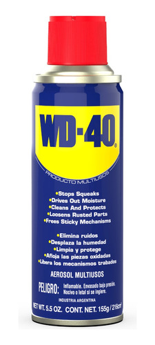 Wd-40 Lubricante Antioxidante Antihumedad 155g - 216cc