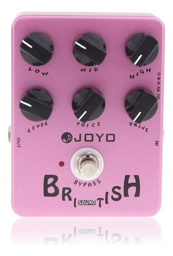 Pedal De Efeito British Joyo Amp Jf-16 Sound Sim Pedal Guita