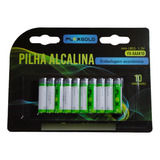 Blister Com 10 Pilhas Alcalinas Aaa Fx-aaak10 - Flexgold