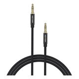 Cable De Audio Auxiliar 3.5mm Vention Nylon Negro 5m