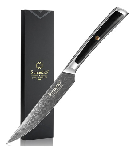 Sunnecko Cuchillos Para Carne No Dentados, Cuchillo De Carne