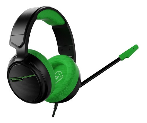 Audífonos Gamer Vsg Pentagon Stereo Usb 2.0 Verde