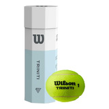 Tubo Wilson Triniti X3 Pelotas Tenis Carton Ecologico