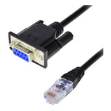 Rj45 A Rs232, Lfhukeji Db9 9-pin Puerto Serie Hembra A Rj45 