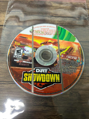 Dirt Showdown Xbox 360 Solo Disco
