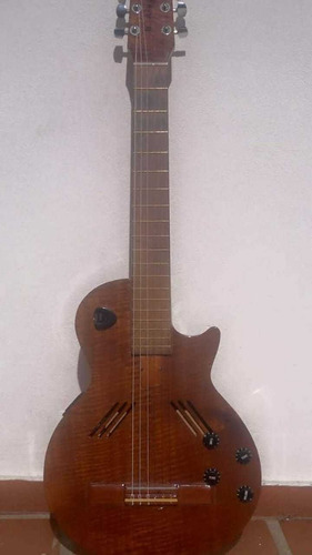 Guitarra Electro Acústica Luthier  Les Paul (permuto Xjumbo)