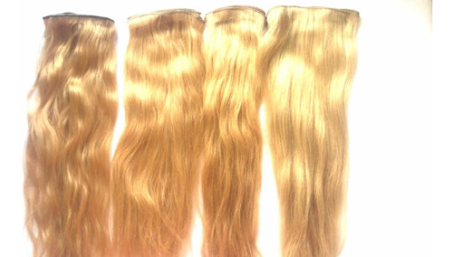 1 Capa Cortina Cabello Natural De 50 Cms X 20 Ancho Premiun