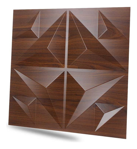  Panel Decorativo 3d Para Pared 12 Piezas 50cmx50cm--rosa Jm