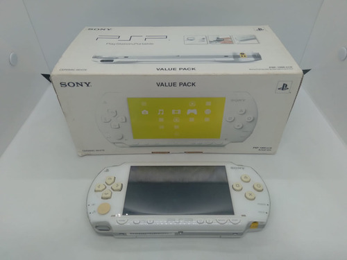 Console Portátil Psp-1000 Kcw Sony Ceramic White Playstation