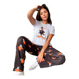 Pijamas Manga Corta Y Pantalon De Personajes, Mujer Y Hombre