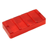 Lente Rectangular Rojo Baiml