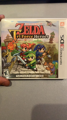 The Legend Of Zelda Triforce Heroes 3ds