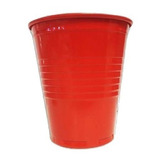 Vaso Plastico Descartable 180cm3 Rojo X 25u