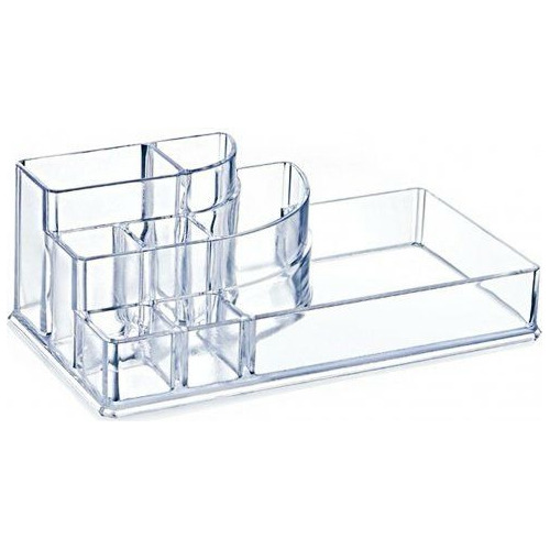 Organizador Porta Cosmético Rectangular 8 Compartimentos 