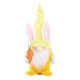 Decoración De Enano De Peluche Con Forma De Conejo De Pascua
