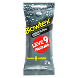 Preservativo Lubrificado Blowtex Pacote Leve 9 Pague 6 Un