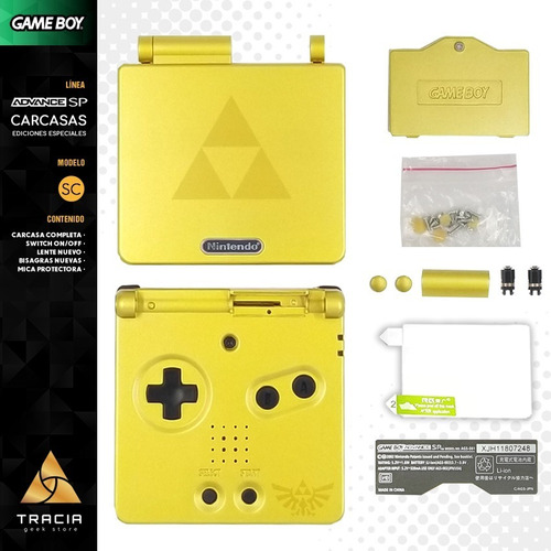 [ Carcasa Gba Sp ] Kit Completo Ediciones Especiales Tracia