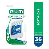 Gum Soft Picks Adv Palillos Interdentales X36u Farmaservis