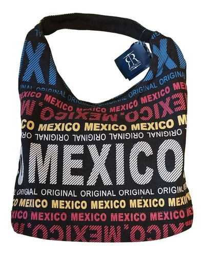 Bolso De Lona Grande Robin Ruth México Tote Bag Resistente