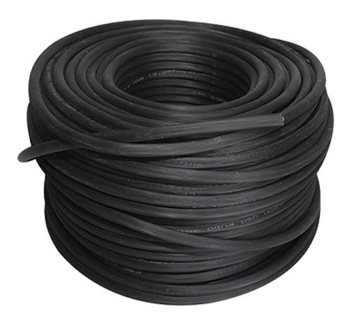 Cable Uso Rudo St 3x12 Negro 100% Cobre 600v Nom 100m Cdc