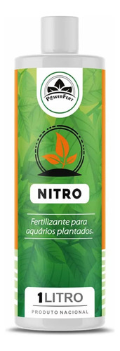Powerfert Nitrogênio - Fertilizante Aquário Plantado 1 Litro