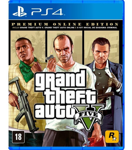 Grand Theft Auto V - Gta 5 Premium Edition - Ps4
