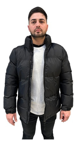 Campera Puffer De Abrigo Con Piel Importada Impermeable Yd