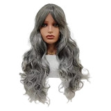 Wig Cabelo Grisalho P/ Cosplay Personagens Matriarca Ancian