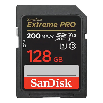 Sandisk Memoria Sd Extreme Pro Sdxc Uhs-i De 128 Gb | Envío gratis