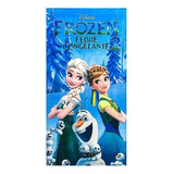 Toalha Banho Infantil Frozen Az Personalizada Nome Bordado