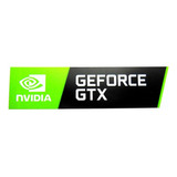Sticker Nvidia Geforce Gtx Etiqueta Adhesiva Grande 