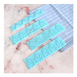 Set X 4 Molde Regla Borde Decoracion Reposteria Pasteleria