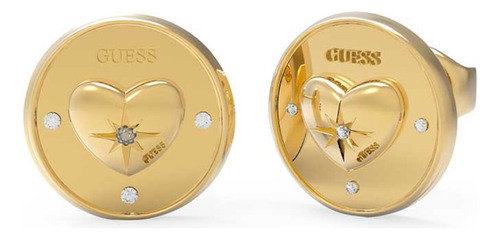 Aretes Para Mujer Guess Talismania Color Plata Jube01446jw