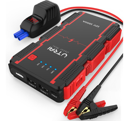 Auxiliar De Partida Jump Starter Mini - 1000a