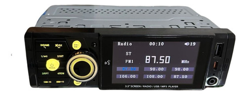 Stereo Multimedia 1 Din Universal Usb Bt Mp5 Xline 355s 