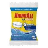 Cloro Pastilha Hcl Penta 5x1 Hidroall 200gr P/ Piscinas