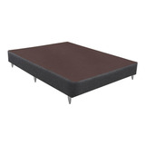 Base Sommier Linho Cinza Casal (138x188x30) - Ortobom