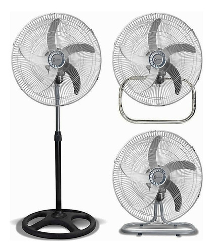 Ventilador Exahome 3 En 1 Pie Pared Turbo Ind. Argentina