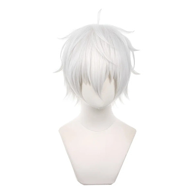 ^ Blue Lock Seishiro Nagi Cosplay Peluca Corto Pelo 30cm )