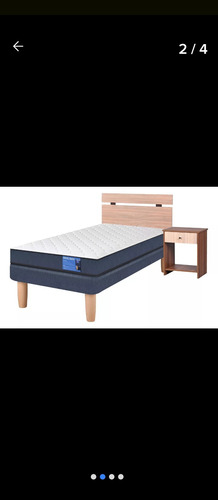 Cama Europea Excellence 1.5p + Set Olmo Cic