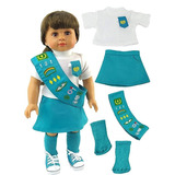 18 inch Ropa De Muñecas Junior Girl  scout Outfit | .