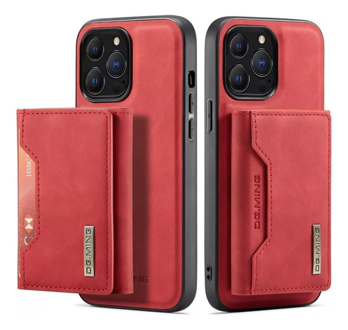 Case Capa Carteira 2 Em 1 Para iPhone 11,12, 13, 14 Pro Max!