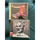 Madonna Lote De Dos Cds Edición Japonés Como Nuevo